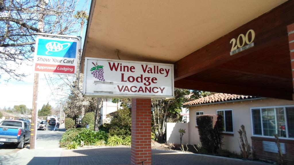 Wine Valley Lodge Νάπα Εξωτερικό φωτογραφία
